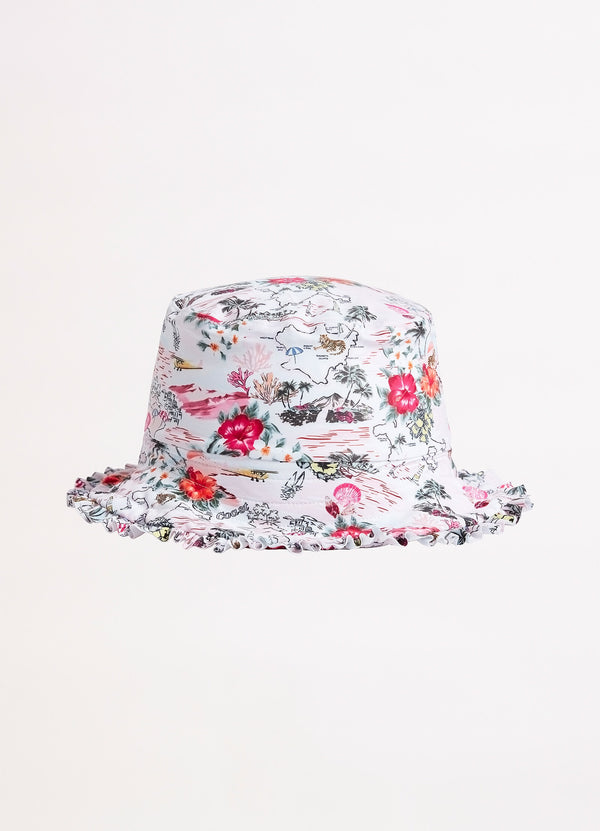 Girls Coast To Coast Bucket Hat - Pink Coast