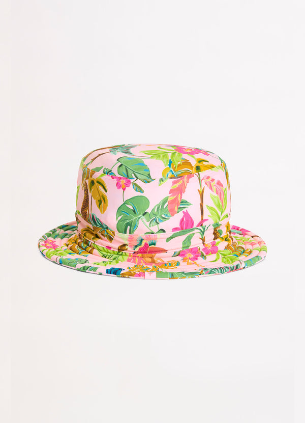 Tropical Dreams Girls Bucket Hat - Trop Pink