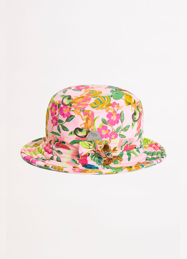 Tropical Dreams Girls Bucket Hat - Trop Pink