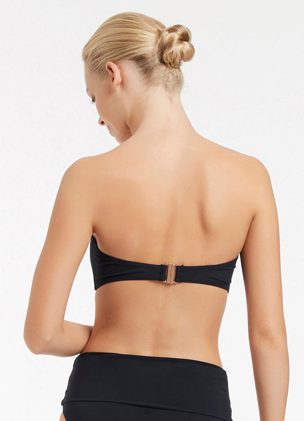 Jetset Bandeau Bikini Top - Deep Navy