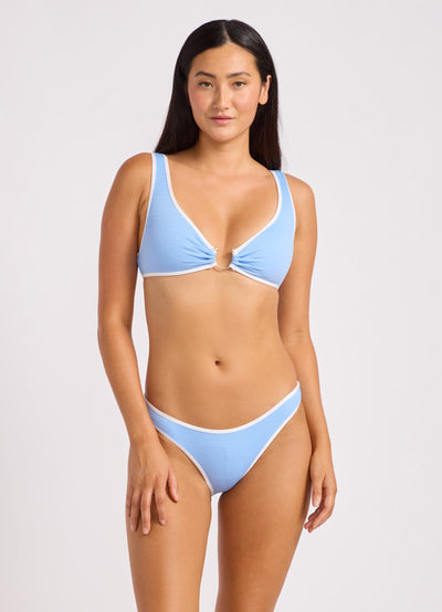 Beach Bound Ring Front Tank Bikini Top