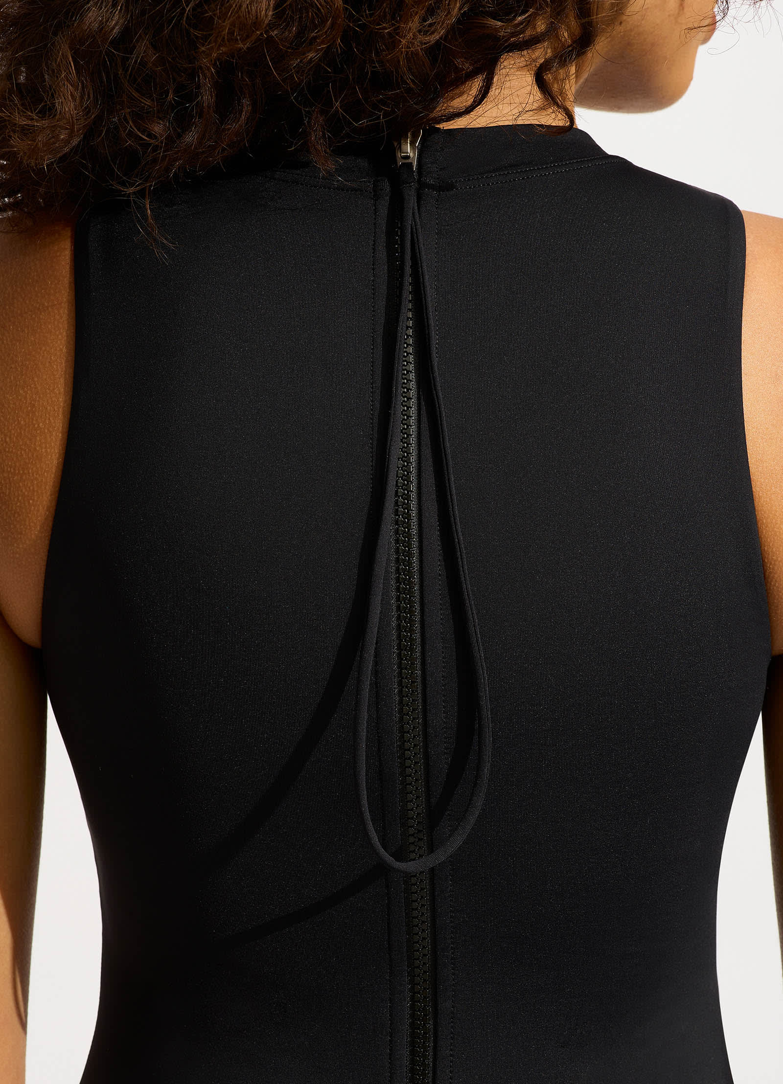 Seafolly Collective Boyleg Zip One Piece - Black – Seafolly