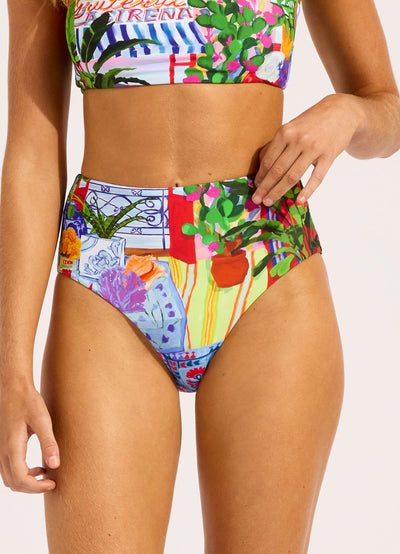 La Boca High Waist Bikini Bottom