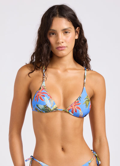 Paradise Heat Slide Triangle Bikini Top