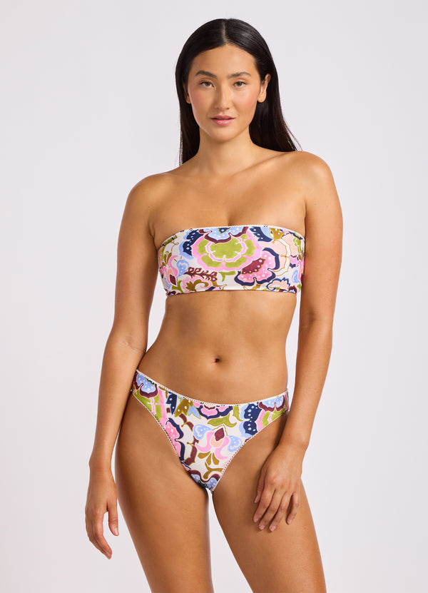 Sea Blossom Tube Bikini Top