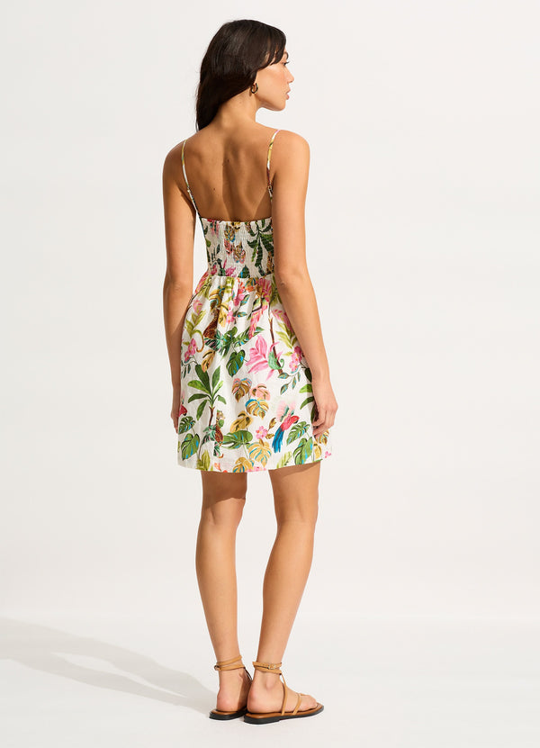 Tropica Mini Dress - Ecru
