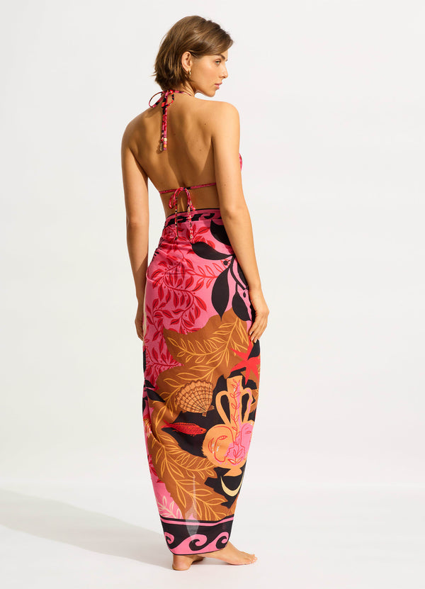 Atlantis Sarong - Paradise Pink