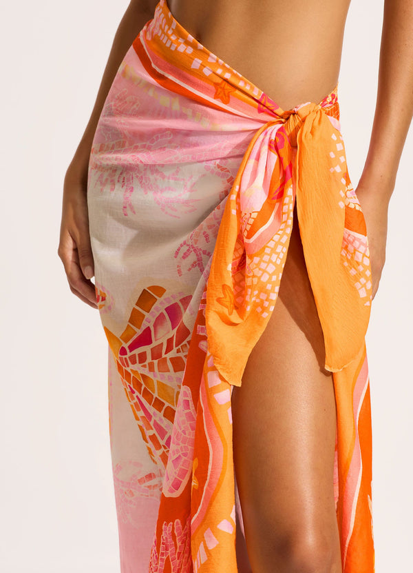 La Mer Sarong - White