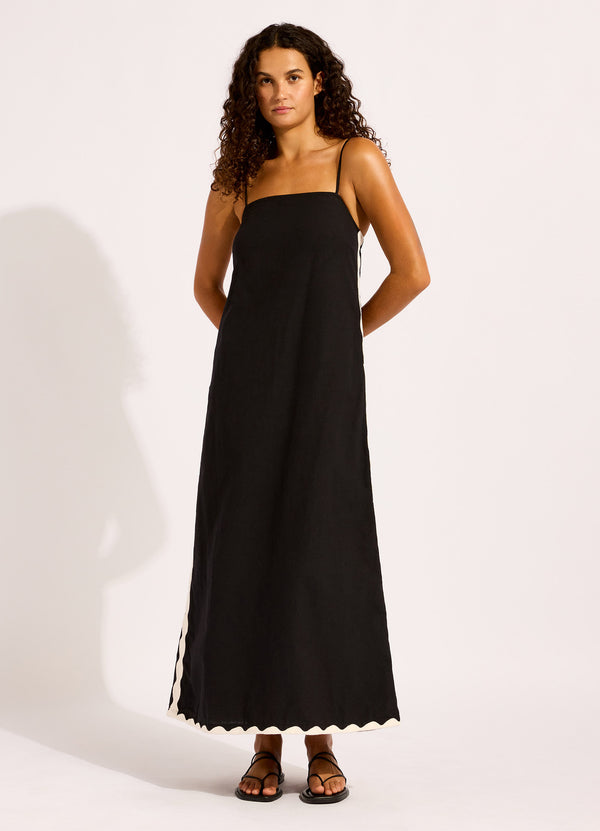 black bandeau beach dress Beach Bound Bandeau Maxi Dress – Seafolly Singapore