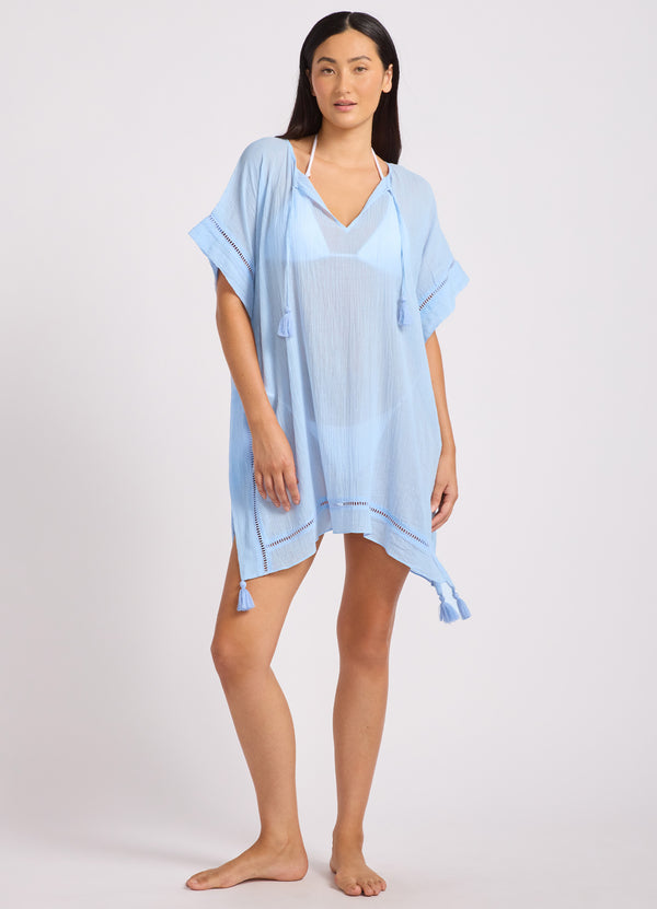 Crinkle Gauze Kaftan