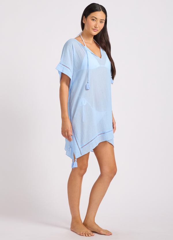 Crinkle Gauze Kaftan
