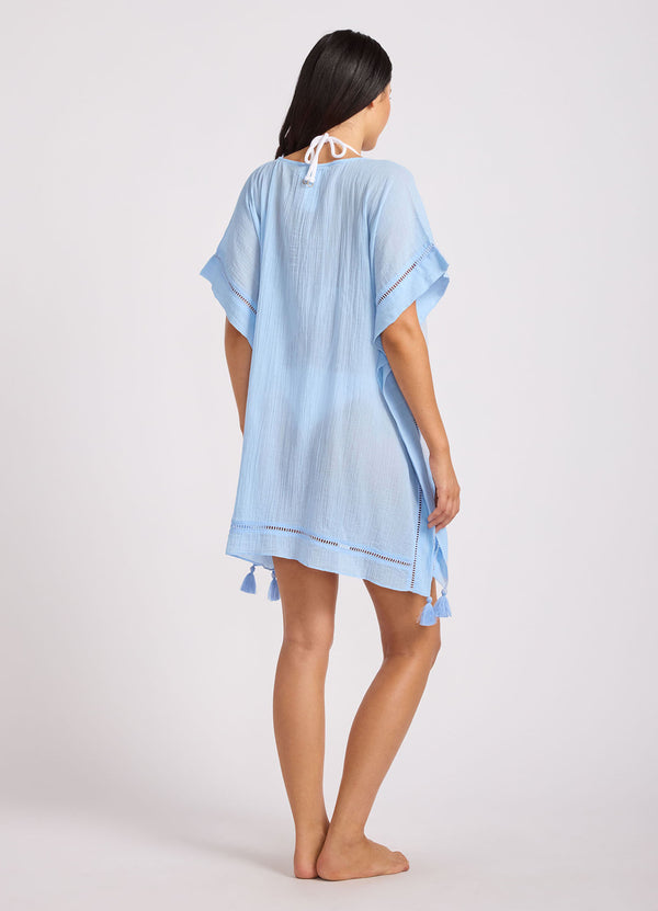 Crinkle Gauze Kaftan