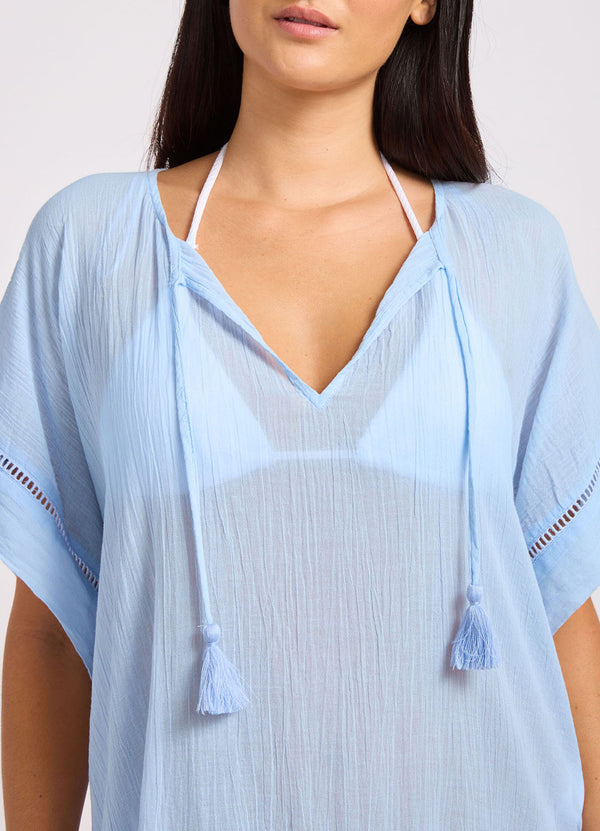 Crinkle Gauze Kaftan