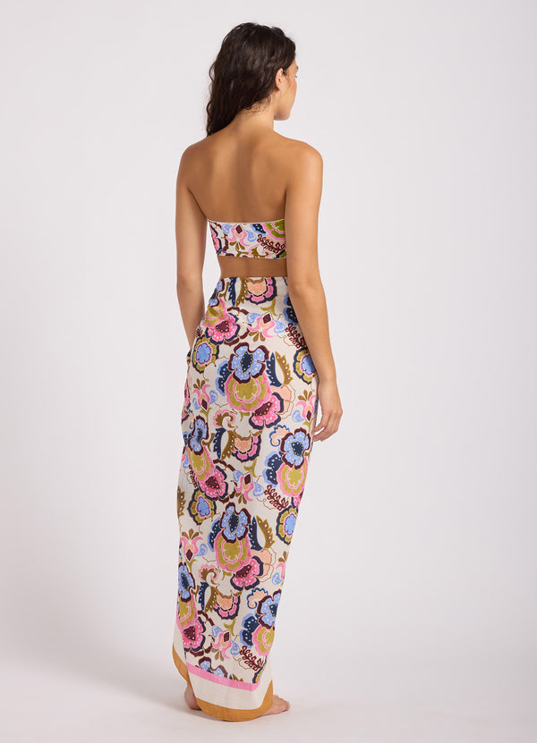Sea Blossom Floral Sarong