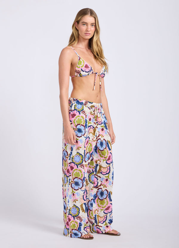 Sea Blossom Wide Leg Pant