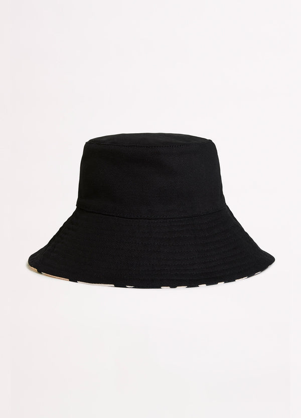 Neue Wave Reversible Buckethat - Black