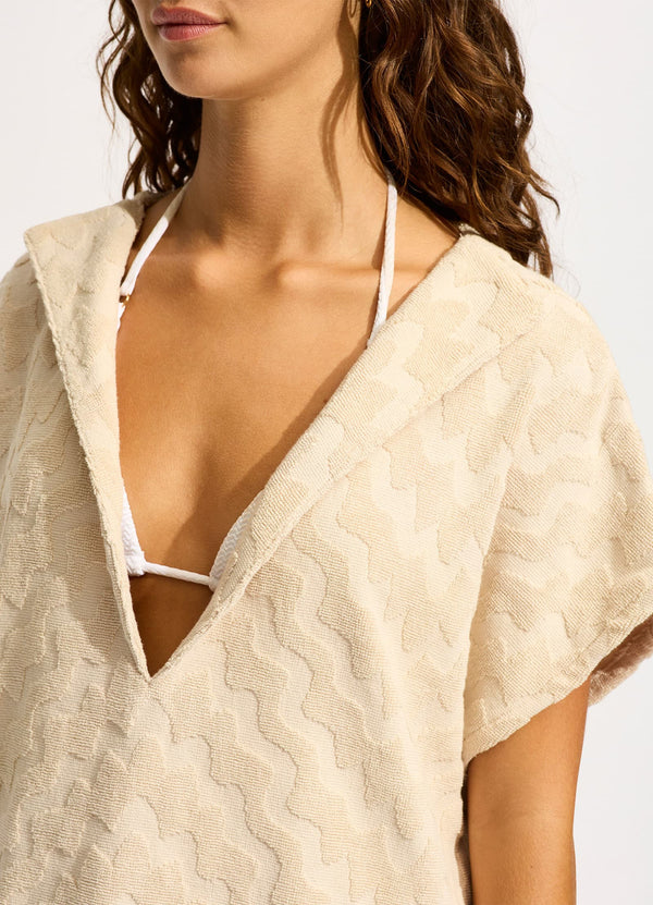 Towel Poncho - Sand