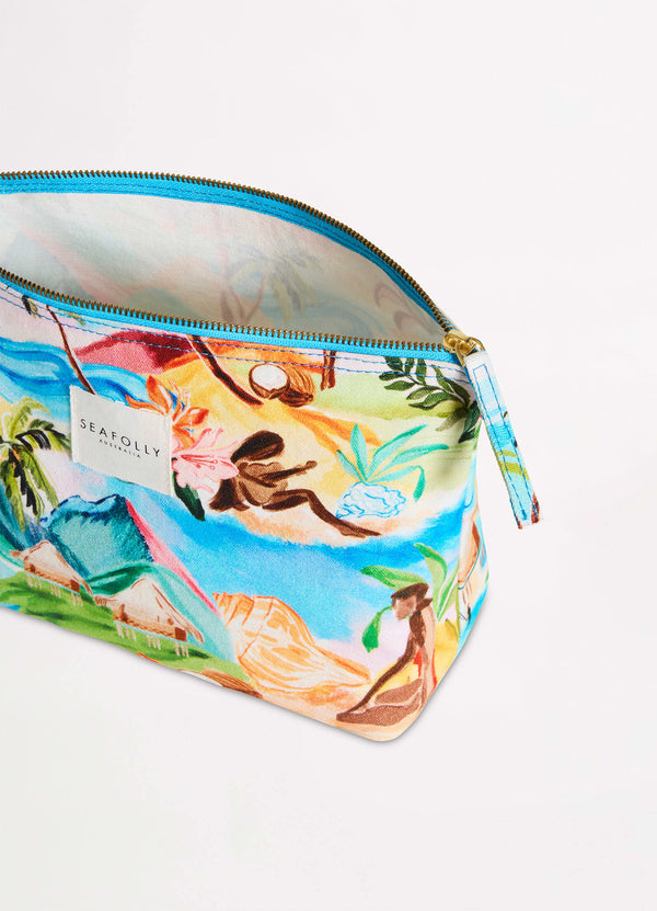 South Pacific Pouch Bag - Turquoise