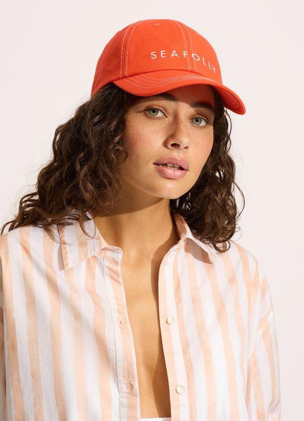 Seafolly Cap - Flame