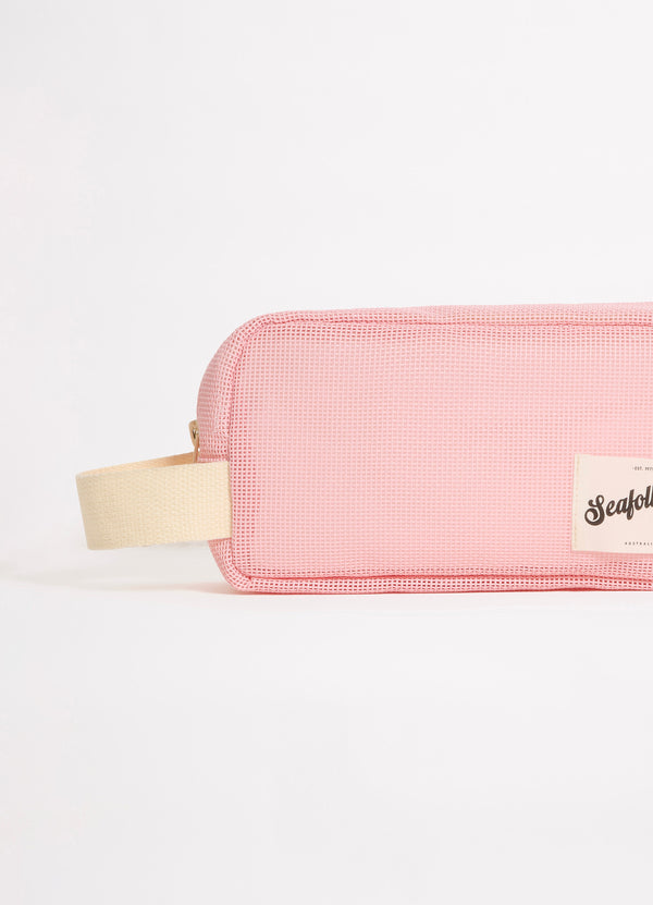 Carried Away Mesh Cosmetic Pouch