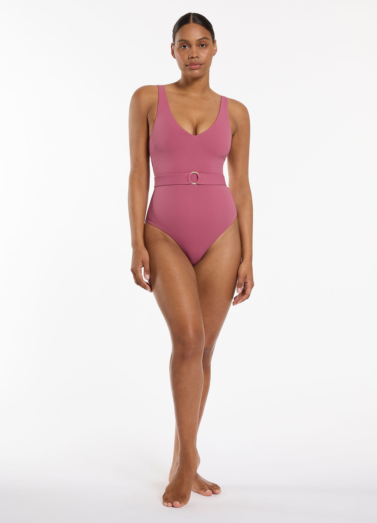 Seafolly belted one piece deals