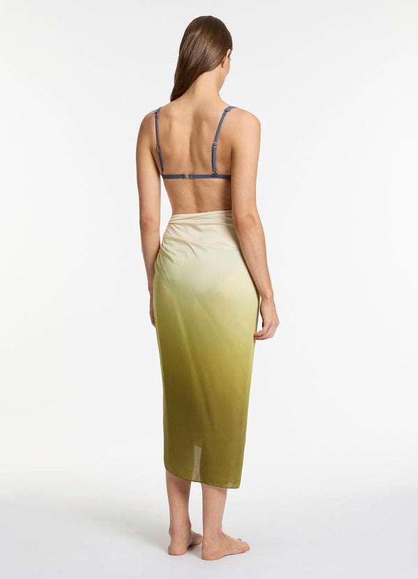 Acacia Haze Sarong - Eucalyptus