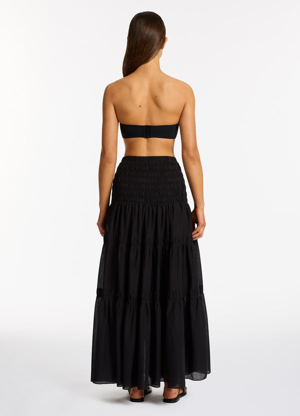 Jetset Convertible Maxi Dress - Black