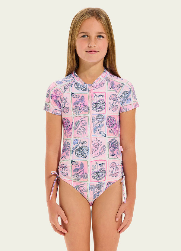 Bloom Floral Paddlesuit
