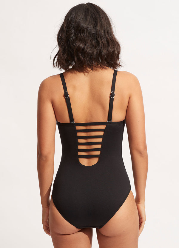 Seafolly Collective DD Cup One Piece - Black