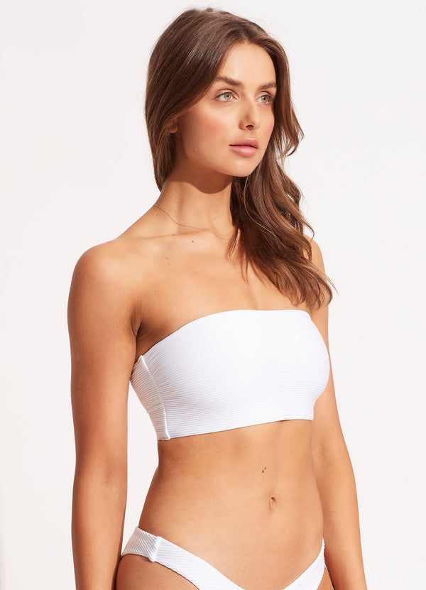 Essentials Tube Top - White