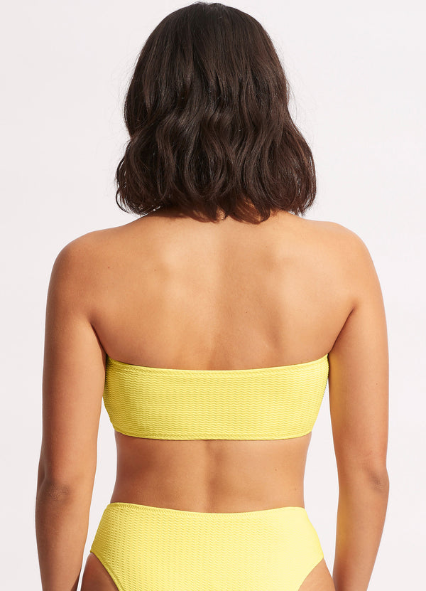 Sea Dive Tube Top - Lime Light