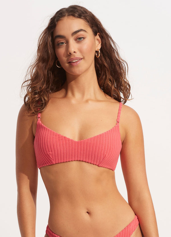 Havana Bralette - Sun Kissed Coral