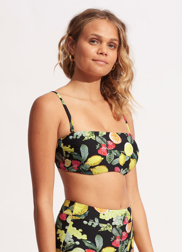 Lemoncello DD Tank Bra - Black