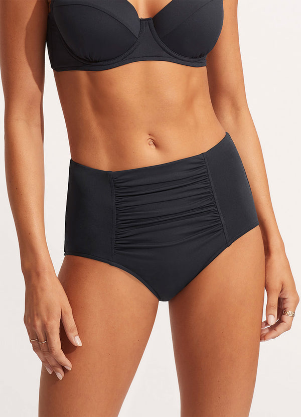 Seafolly Collective High Waisted Pant - True Navy