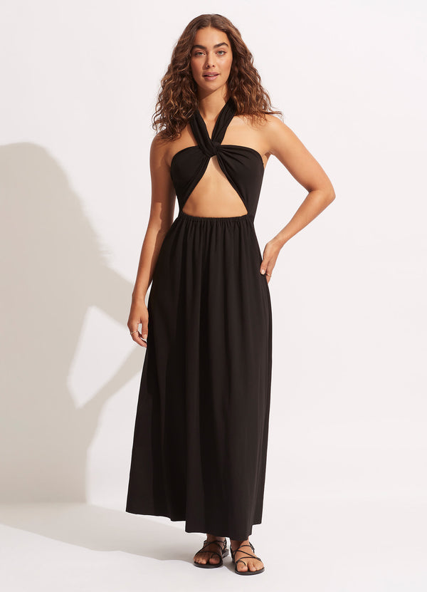 Multi Wear Maxi Dress - Black