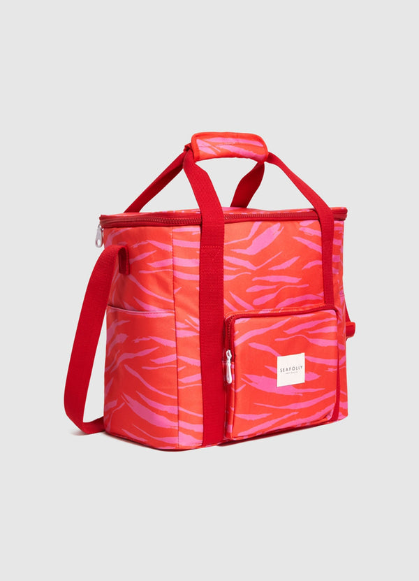Skin Deep Cooler Bag - Mandarin Red
