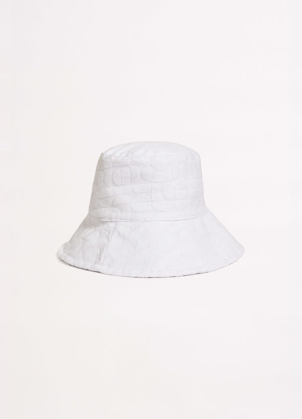 Capri Bucket Hat - White