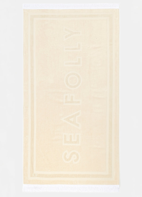 Summer Solstice Towel - Sand