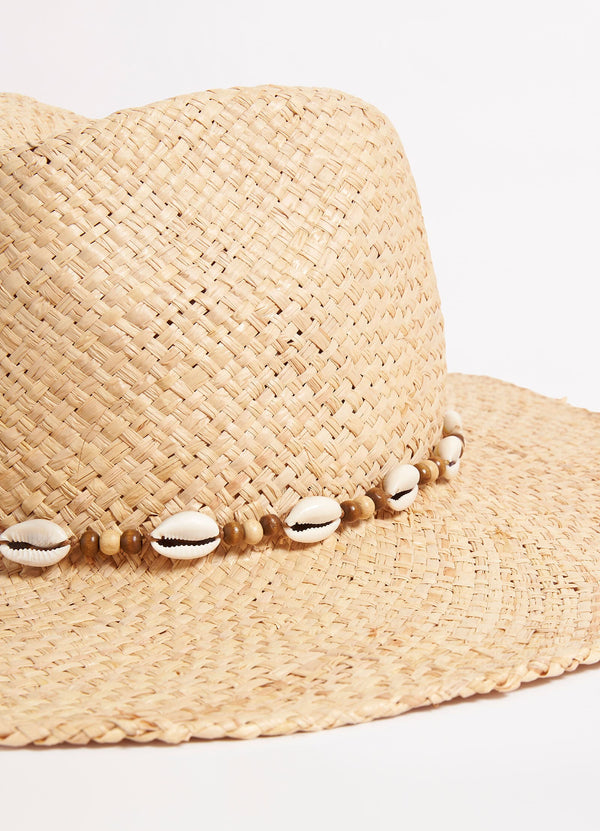 Raffia Cowgirl hat - Natural