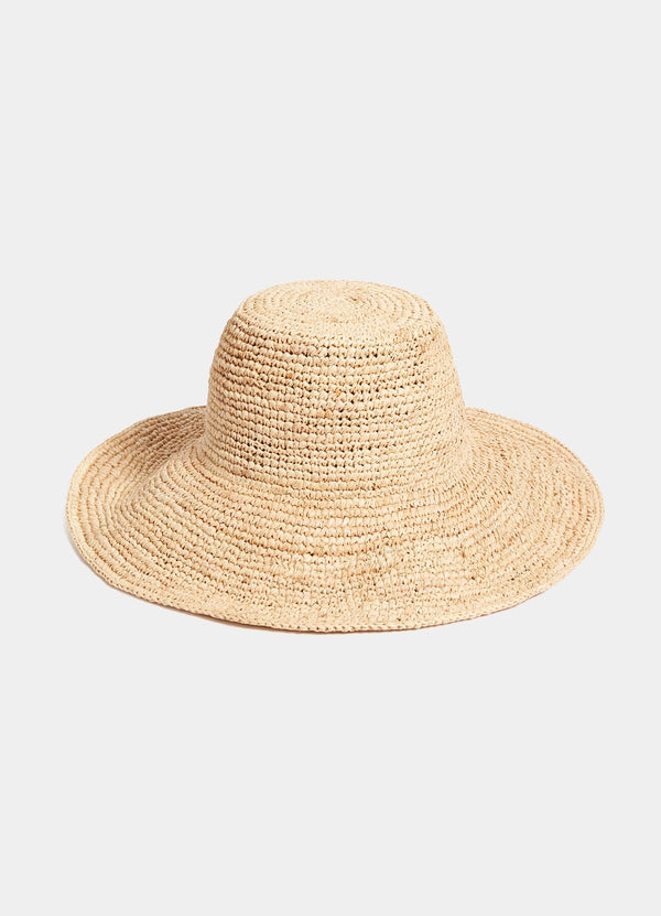Coastal Raffia Hat - Natural