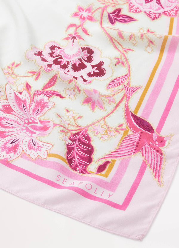 Silk Road Scarf - Parfait Pink