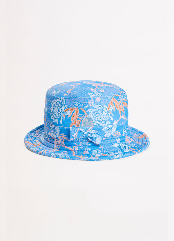 Blue Fuji Girls Bucket Hat - Blue